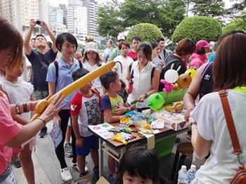 cymmetrik (taipei) held cymmetrik parent-child day and hiking activities